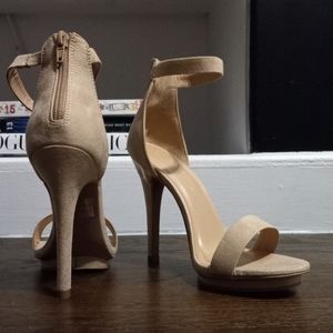 Wild Diva Lounge One Band Ankle Wrap Stiletto Heel